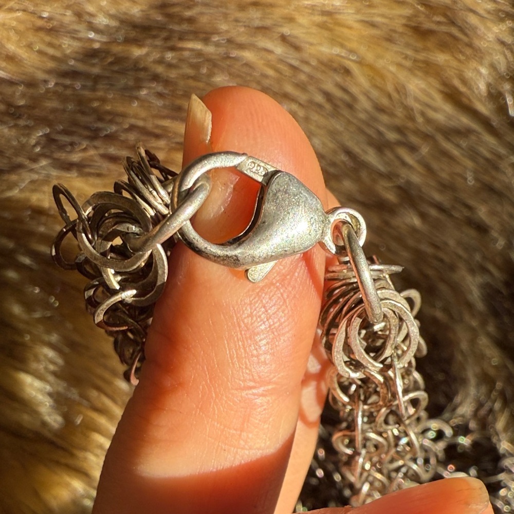 Elegant Sterling Silver 925 Chain Necklace - Picture 3 of 3